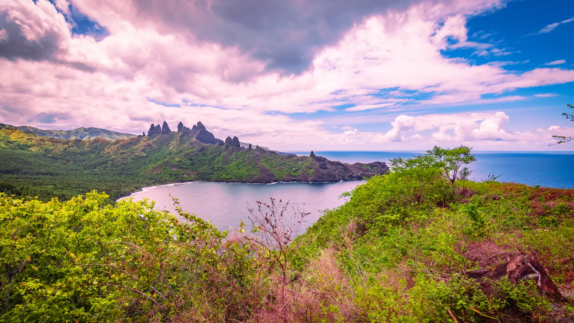Akapa Bay, Nuku Hiva, Marquesas Islands