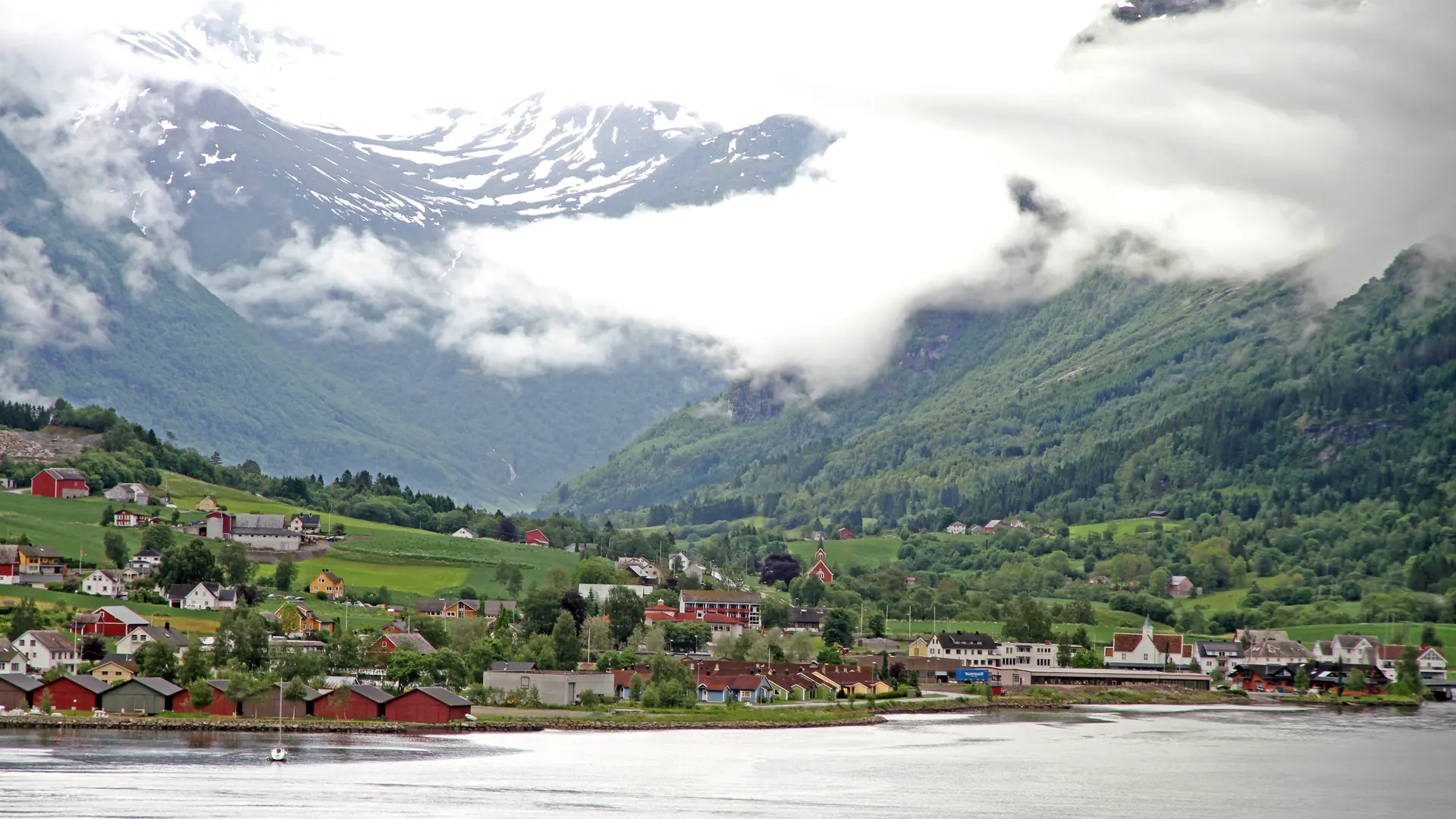 Nordfjord in Olden,Sogn og Fjordane Norway.