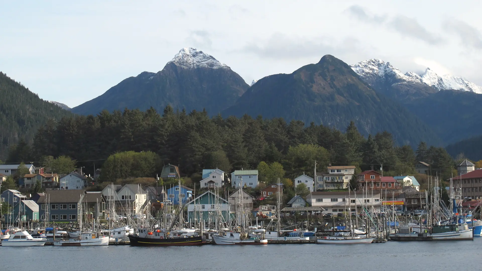 Sitka Harbor, Baranof Island, Alaska