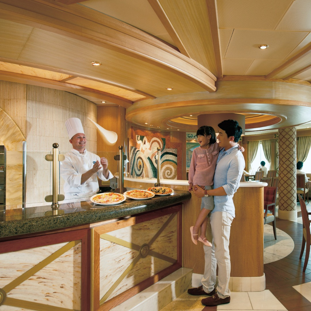 Guests Ordering Pizza