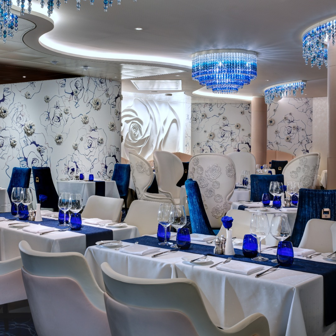 Luxurious dining tables and chairs