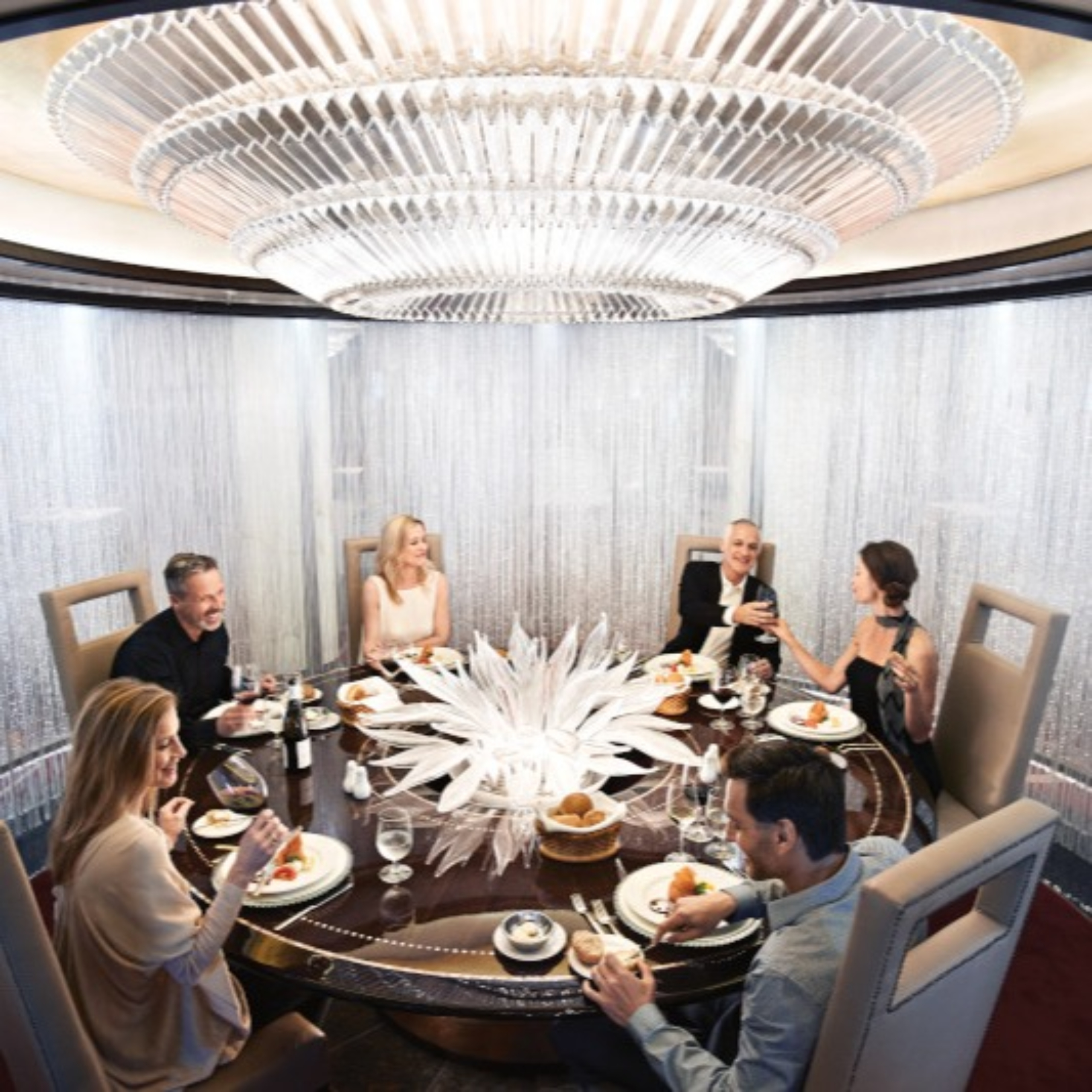 Guests Eating