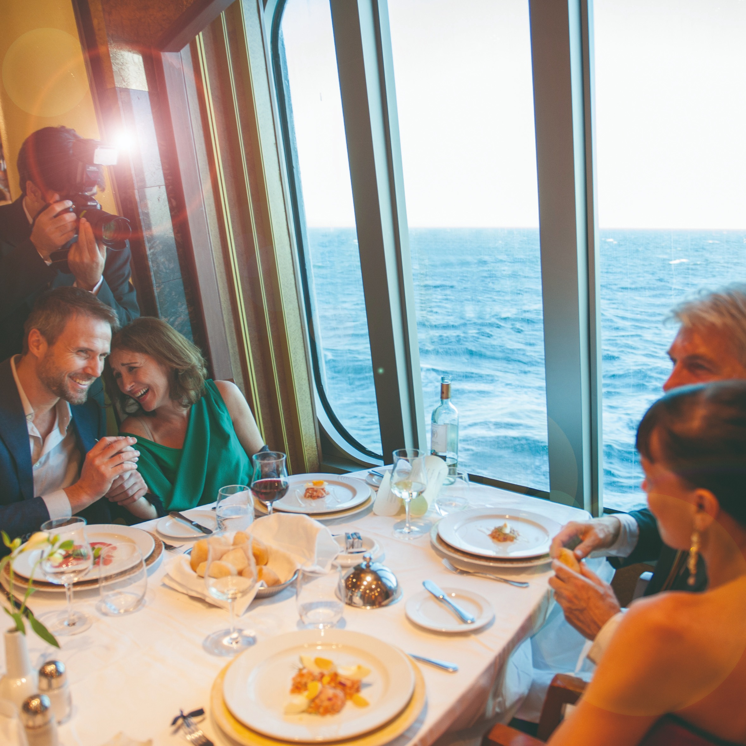 Couples Eating