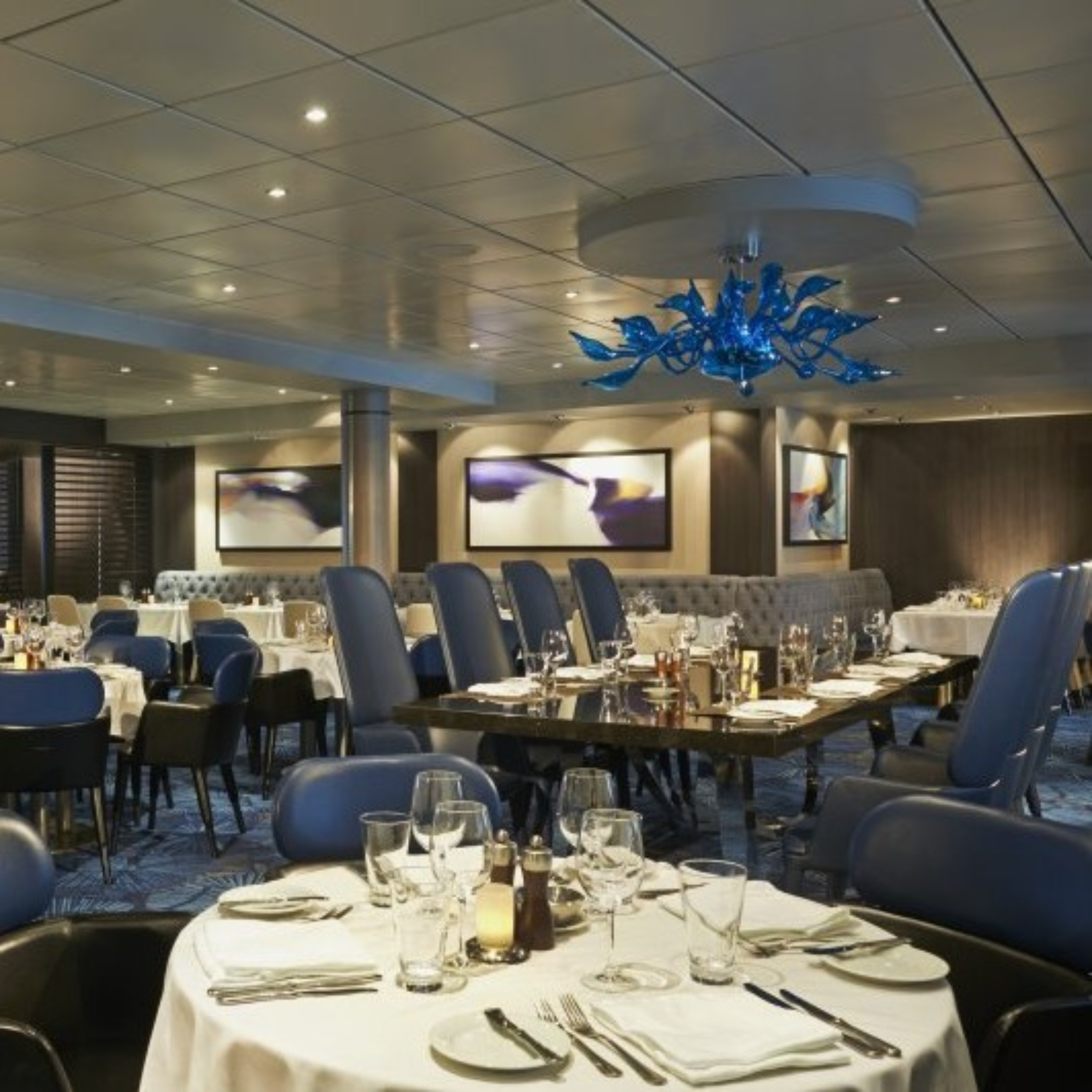 Aqua Dining Room