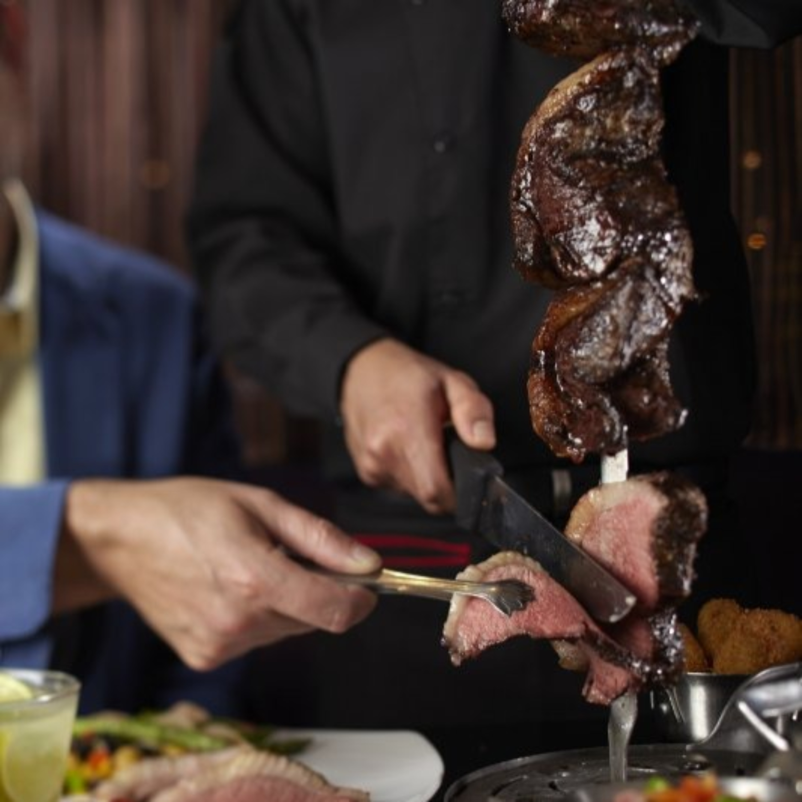 Cutting meat