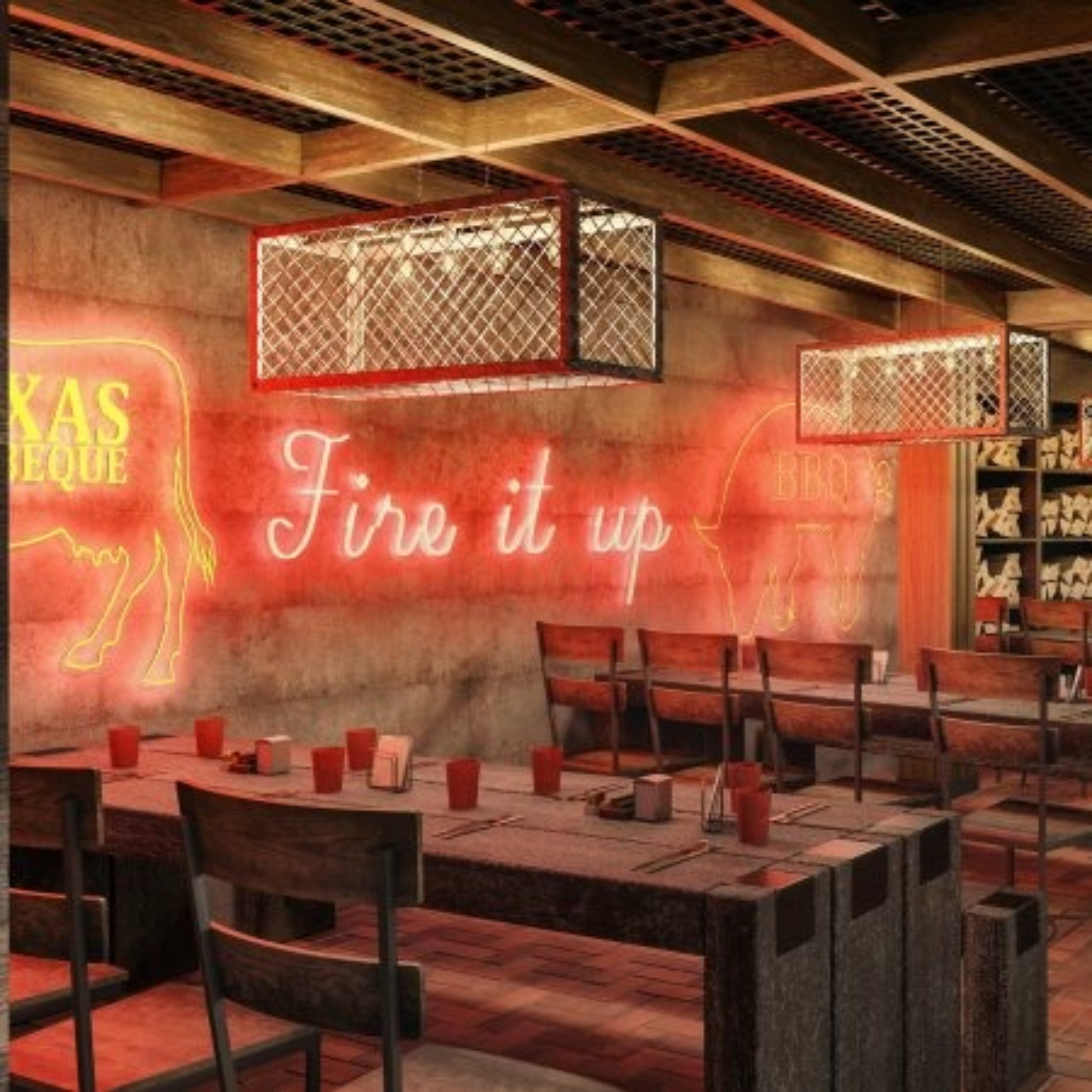 Texas Smoakhouse Seating