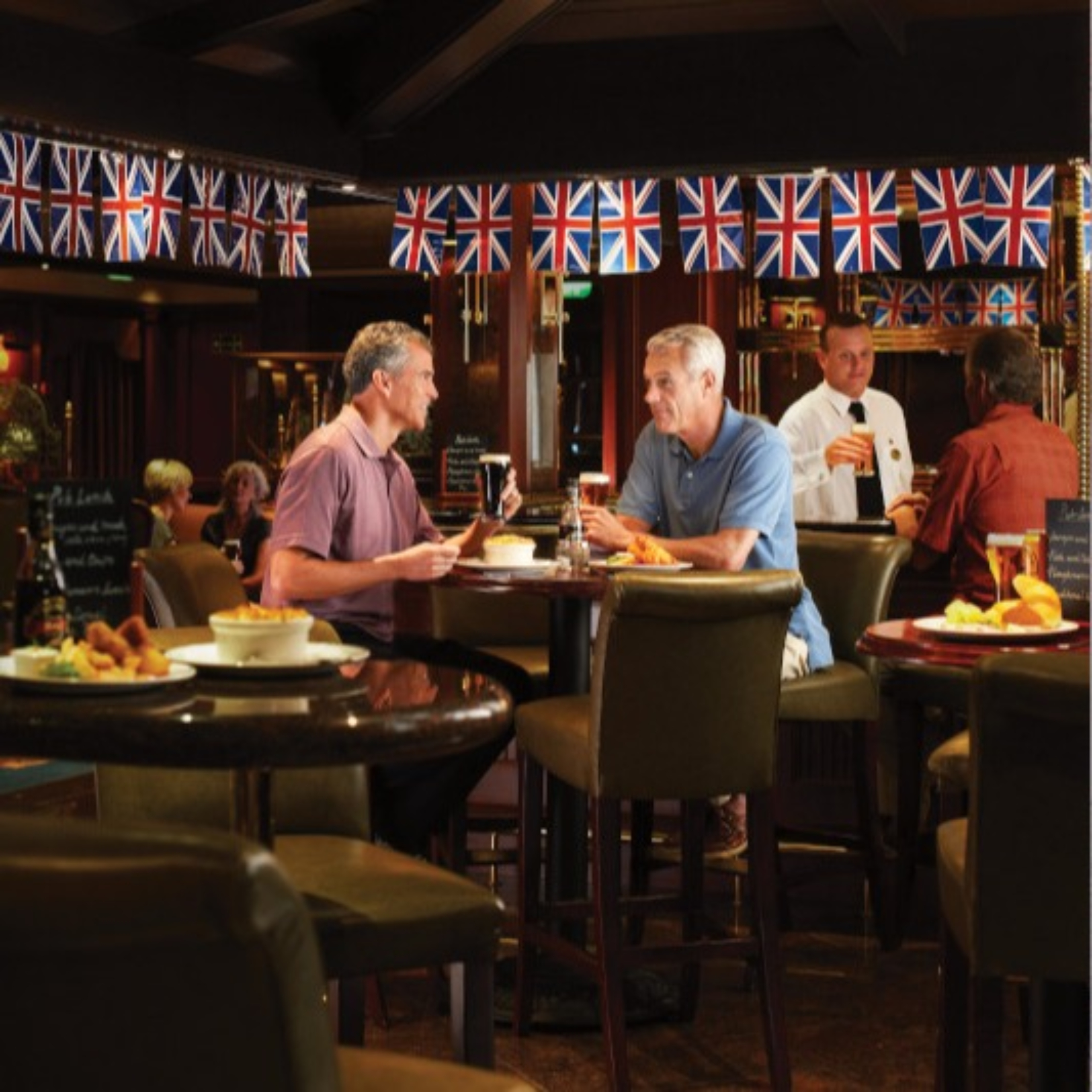 Guests in Pub