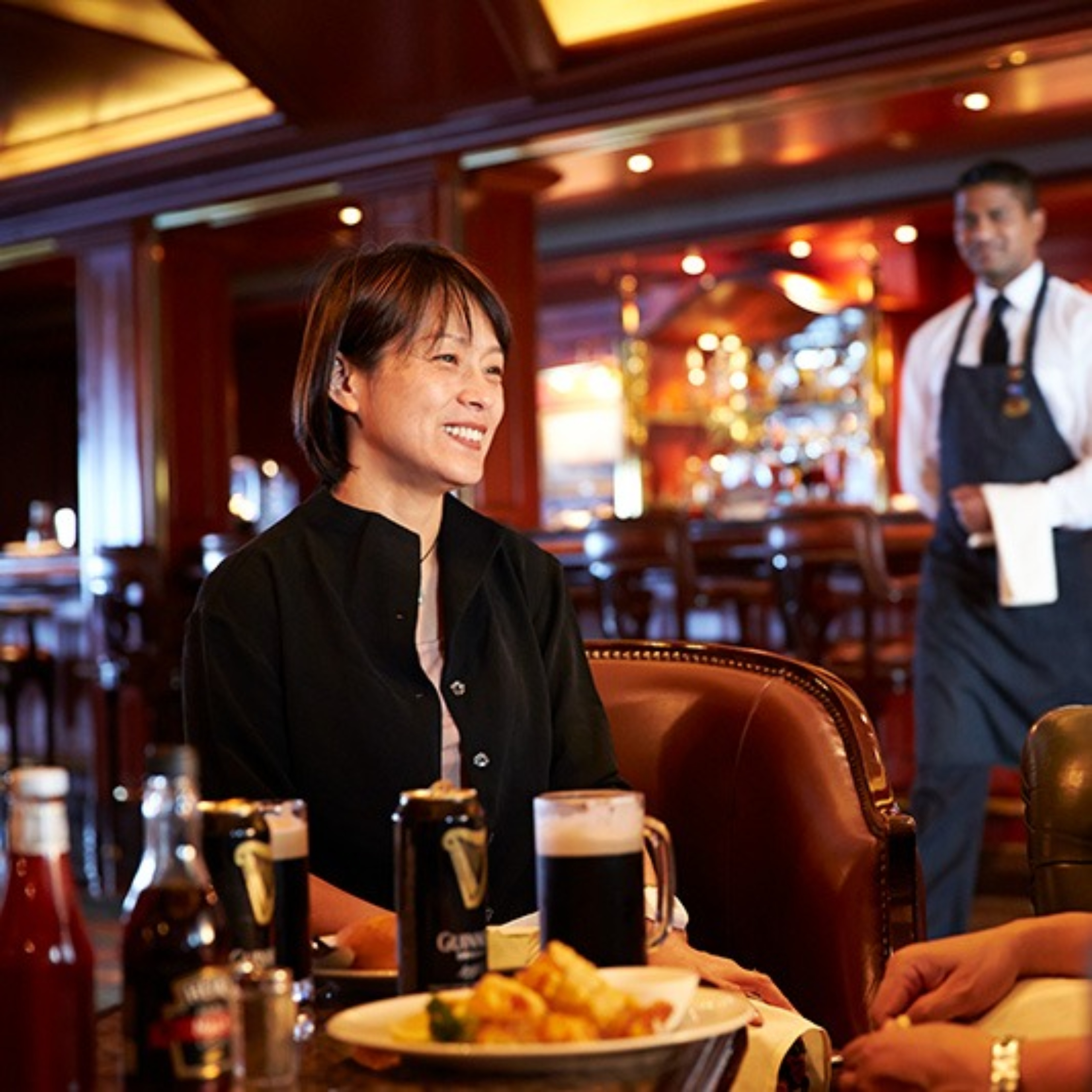 Guest at Table