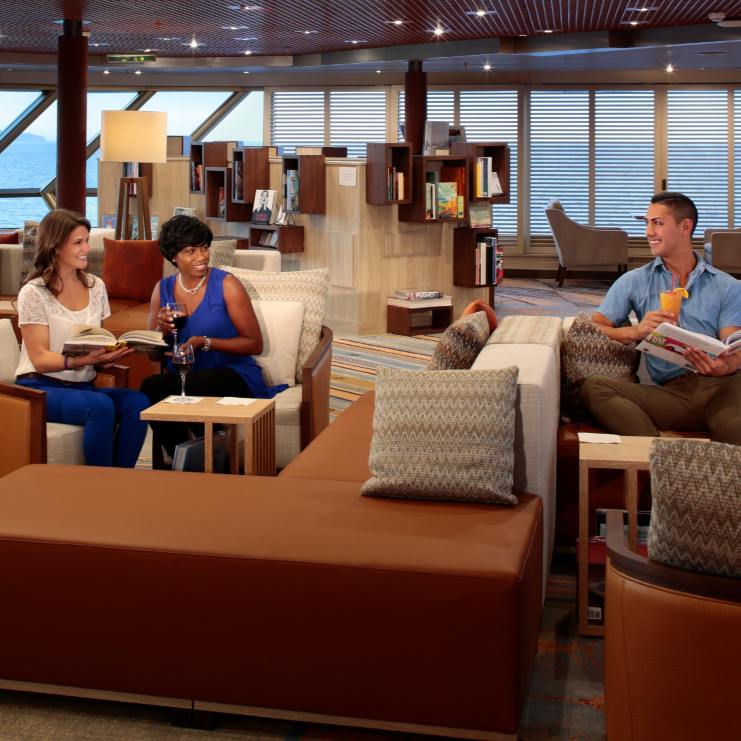 Guests at Cafe