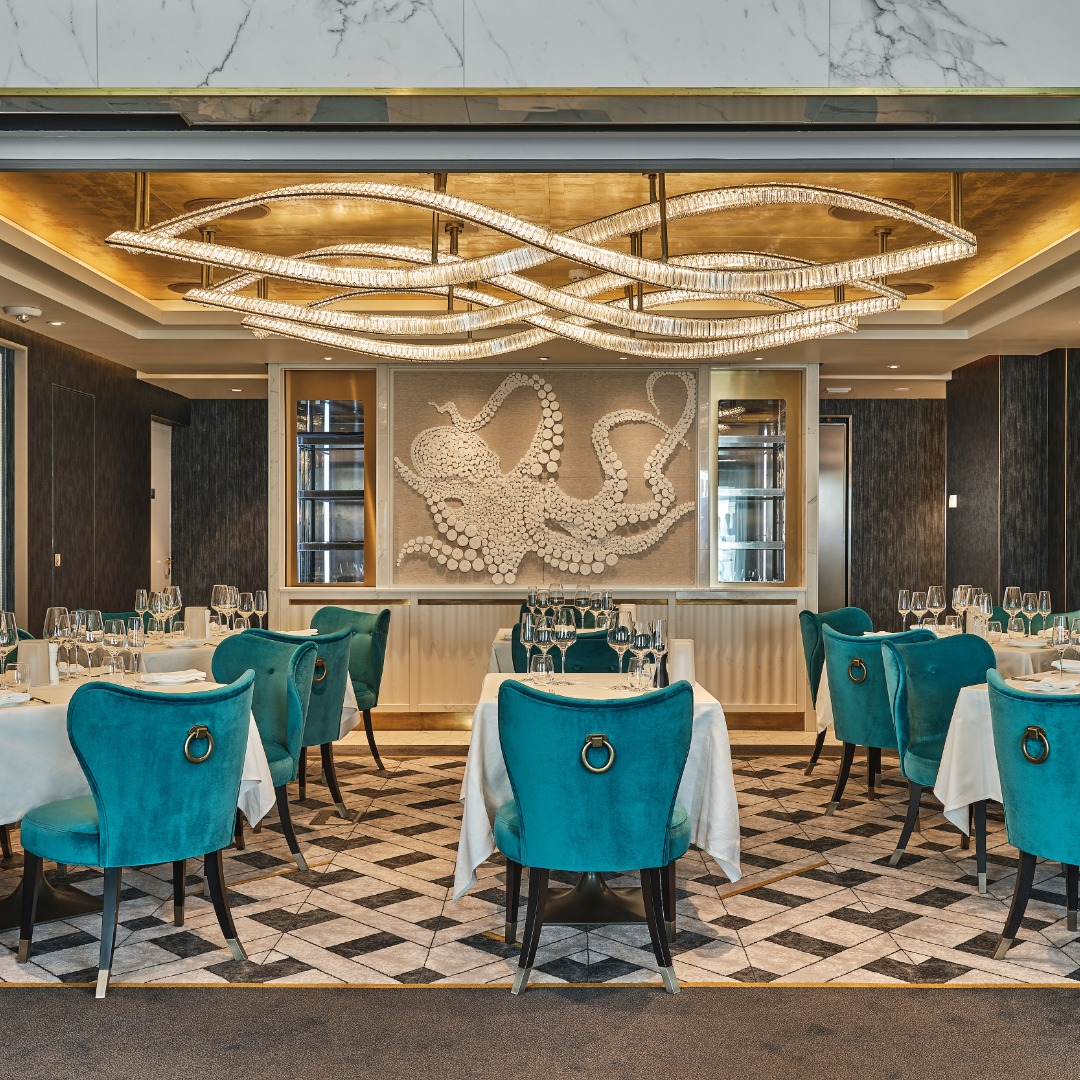 Intimate dining setting