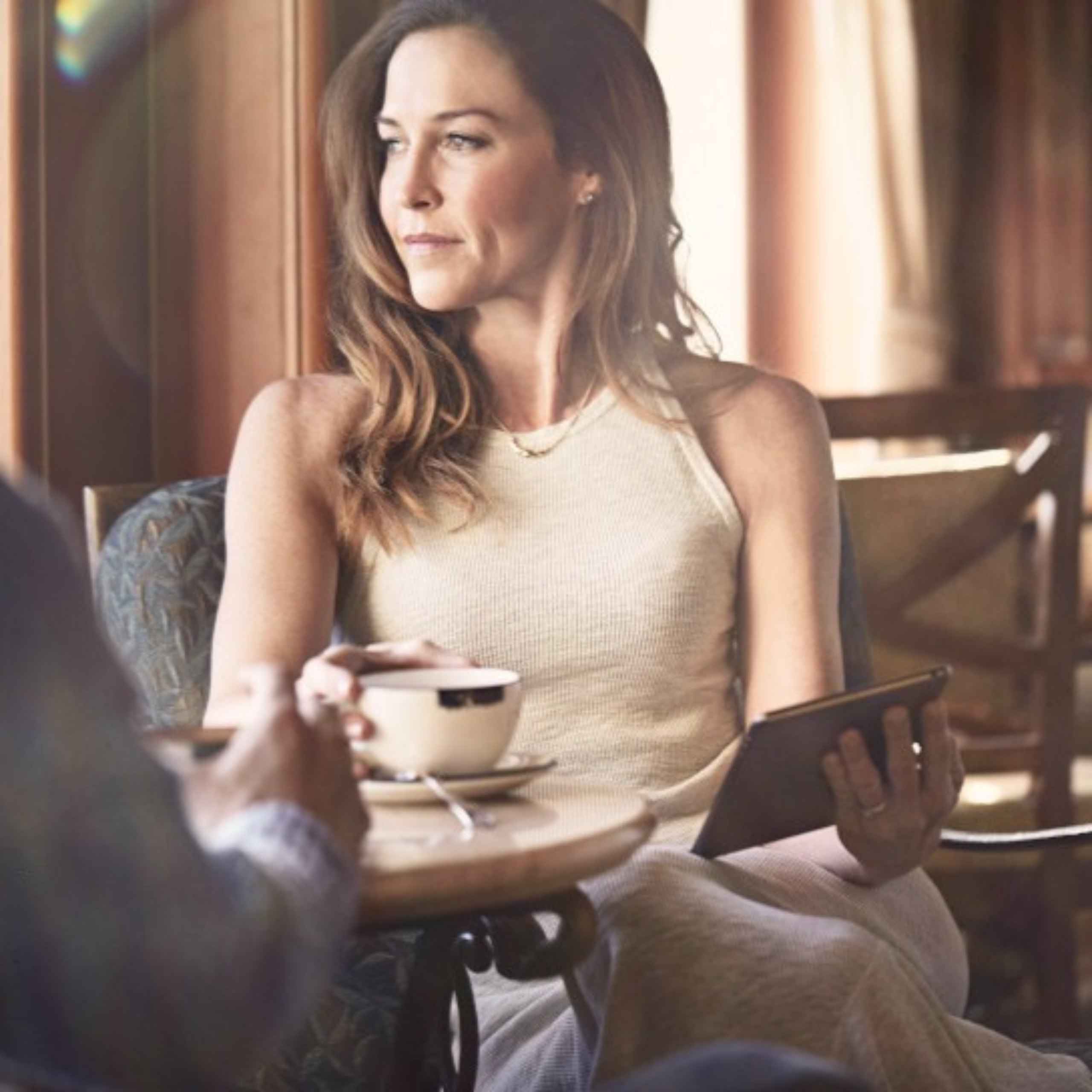 Woman Drinking Coffee