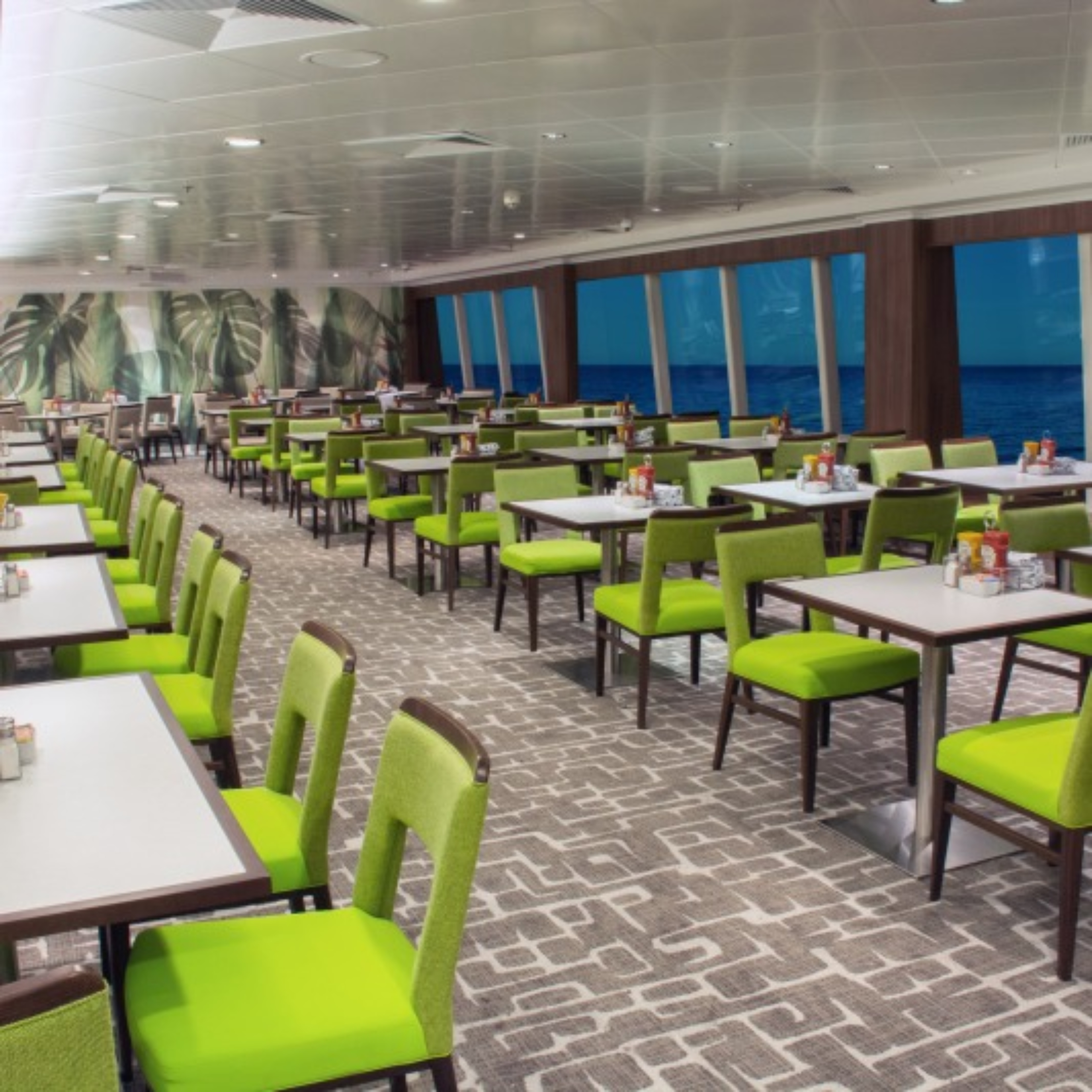 Buffet Dining Area