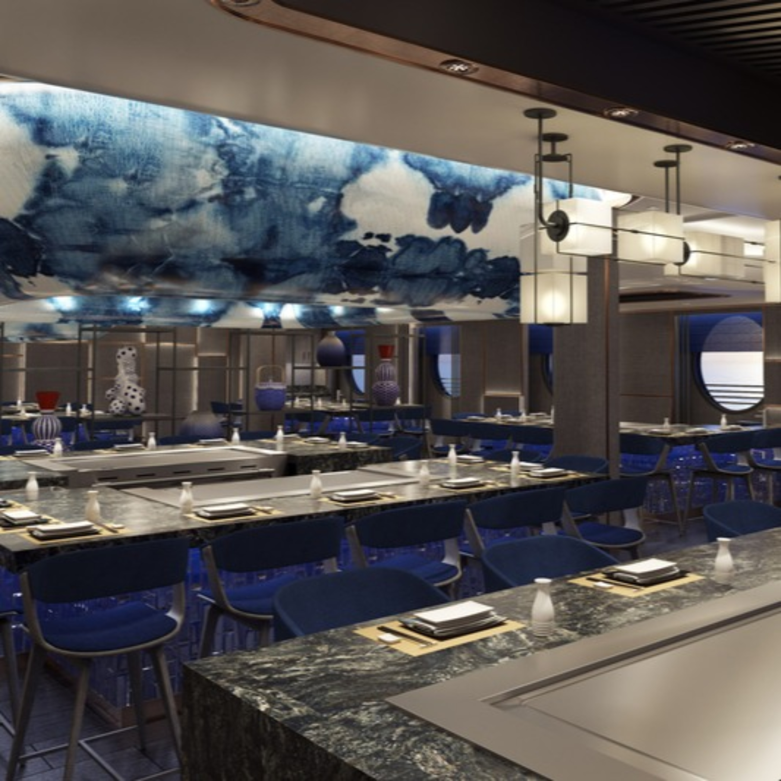 Hibachi Seating