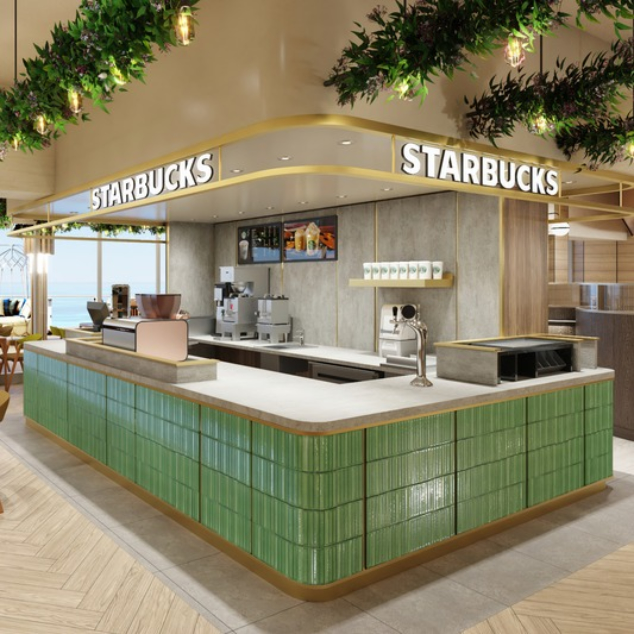 Starbucks Counter