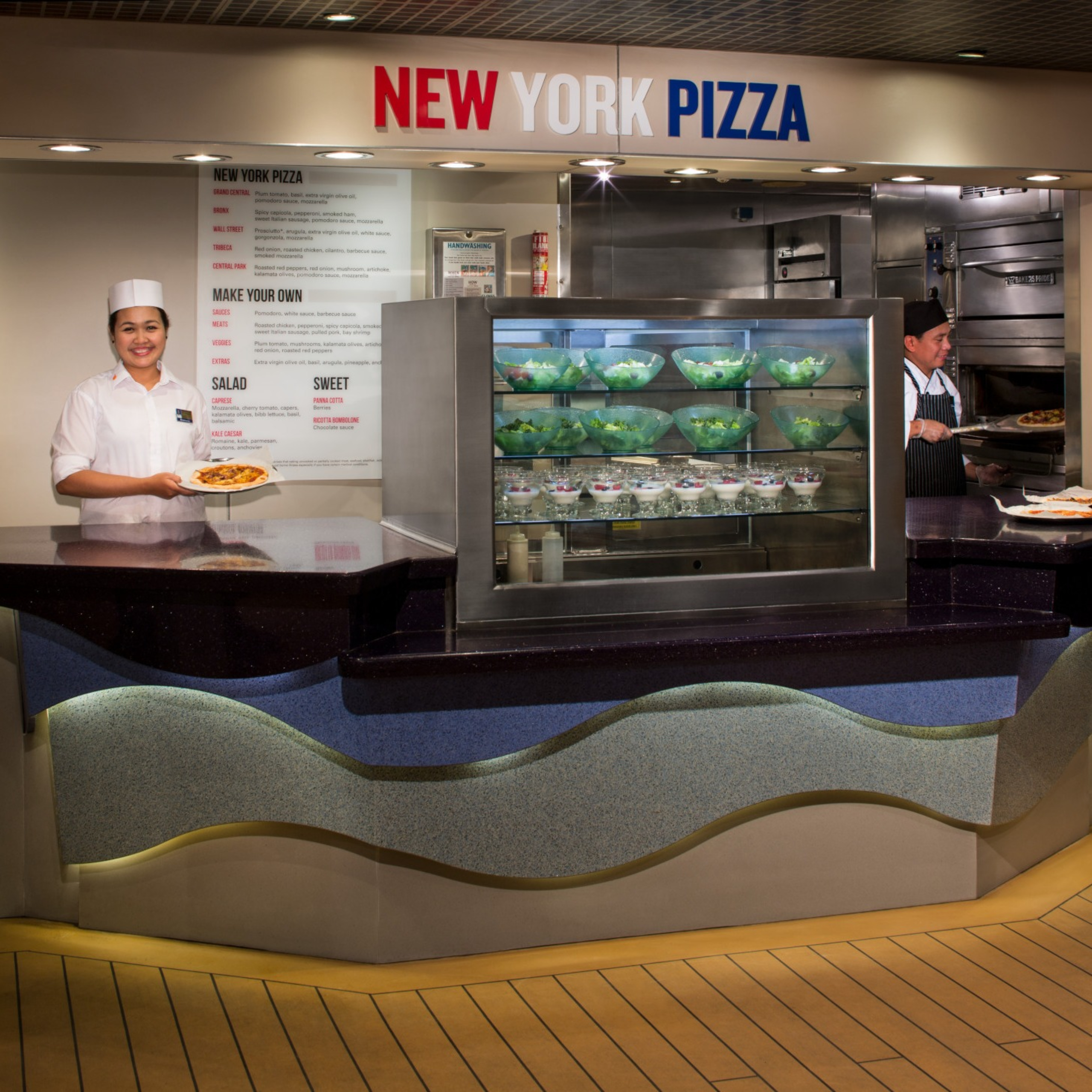 Pizza Counter
