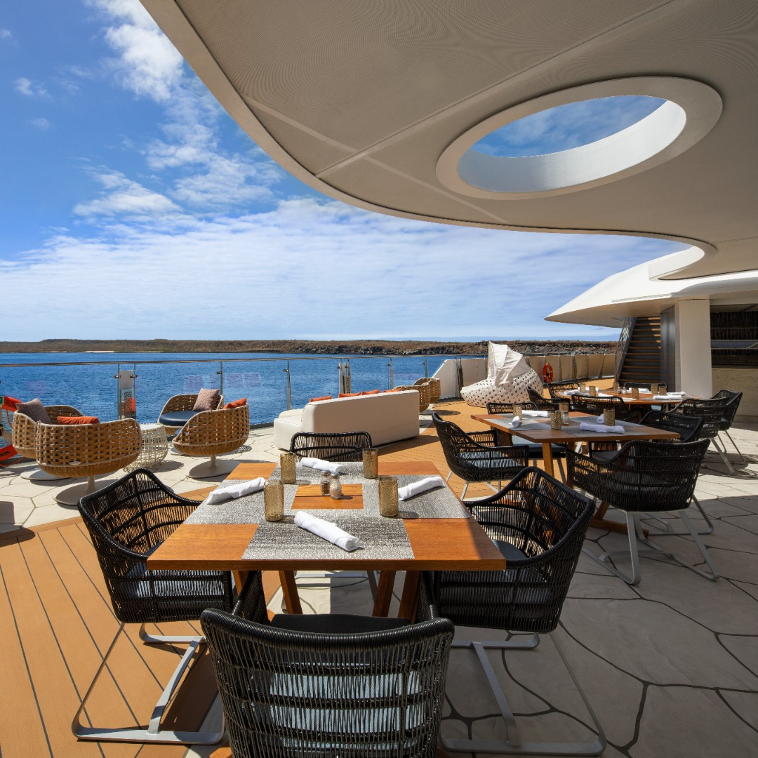 Ocean Grill seating area