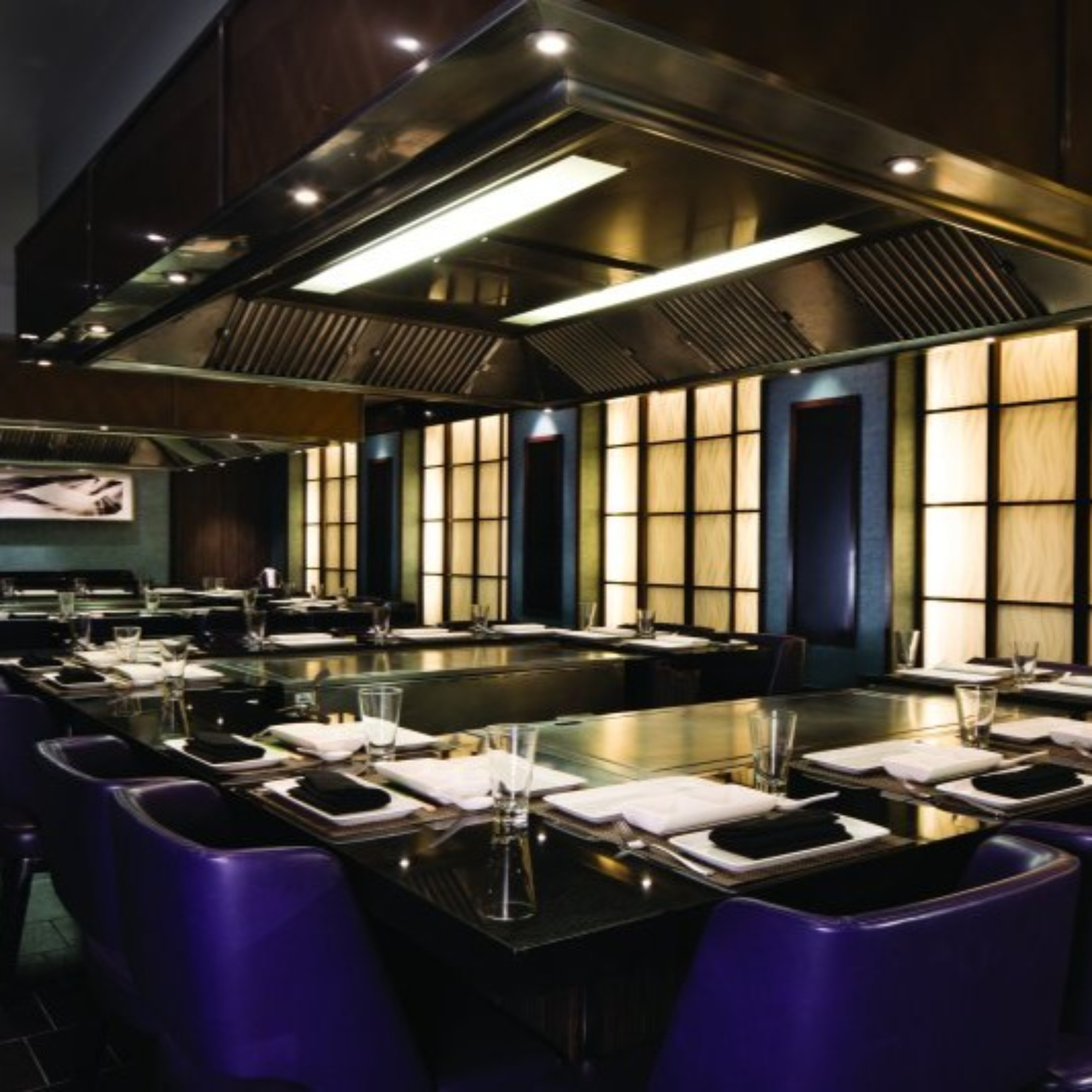 Hibachi Table Seating