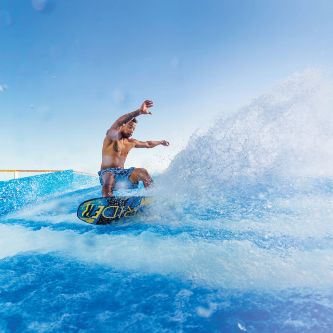 Man Surfing