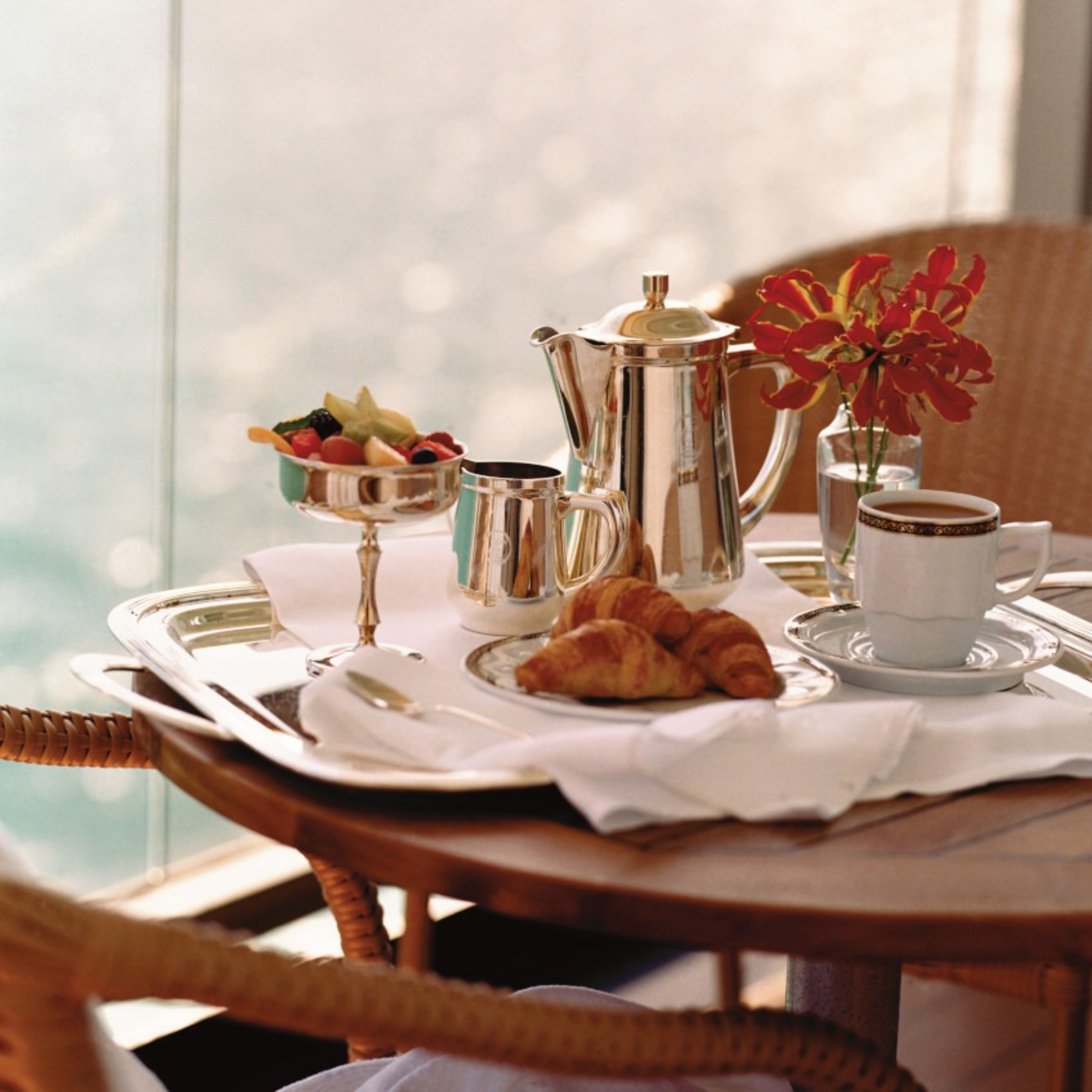 Food on Room Table