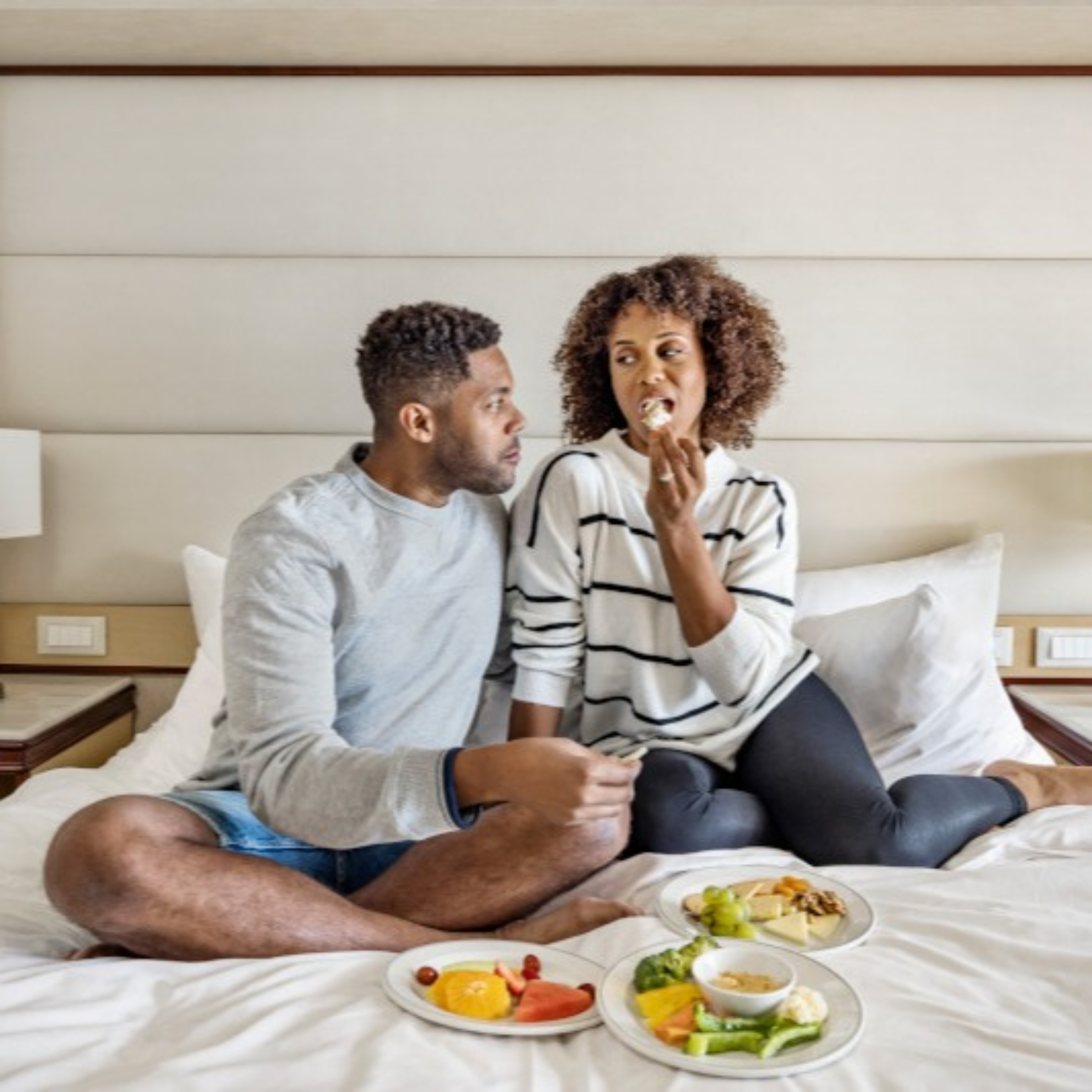 Eating on Bed