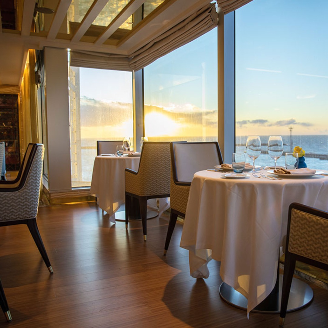 Ocean view seating