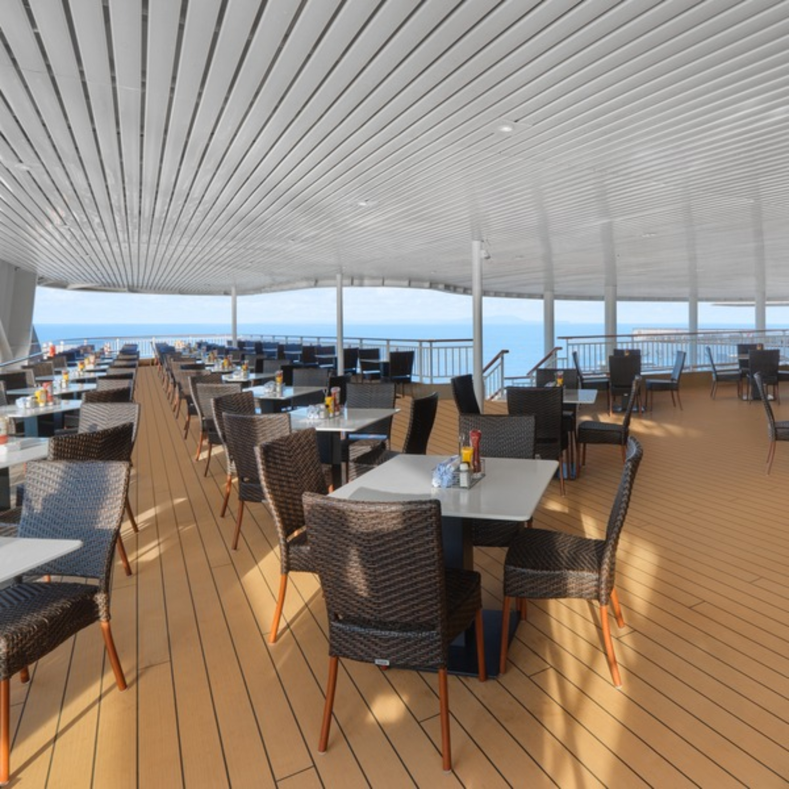 Outdoor seating area