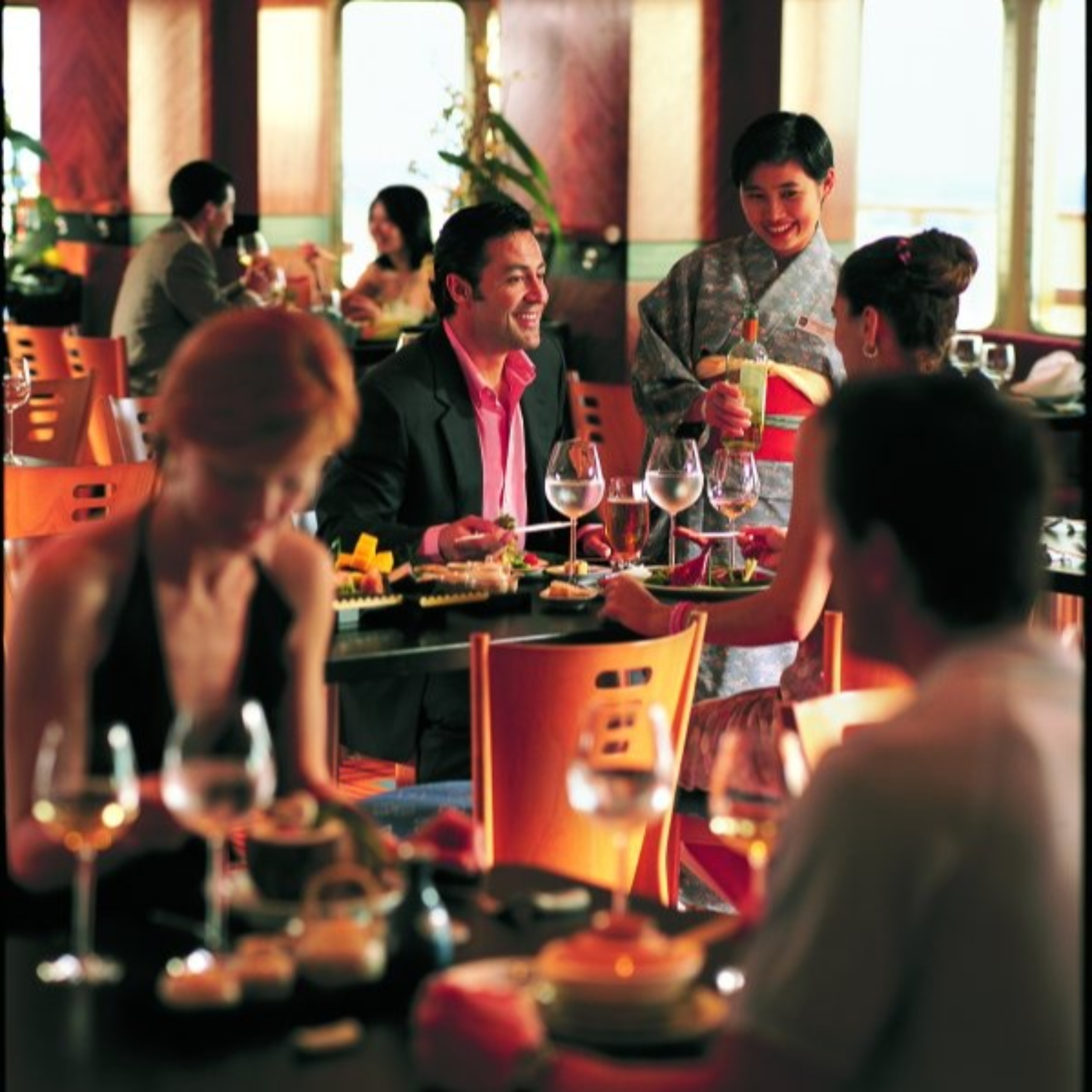 Dining at Ginza