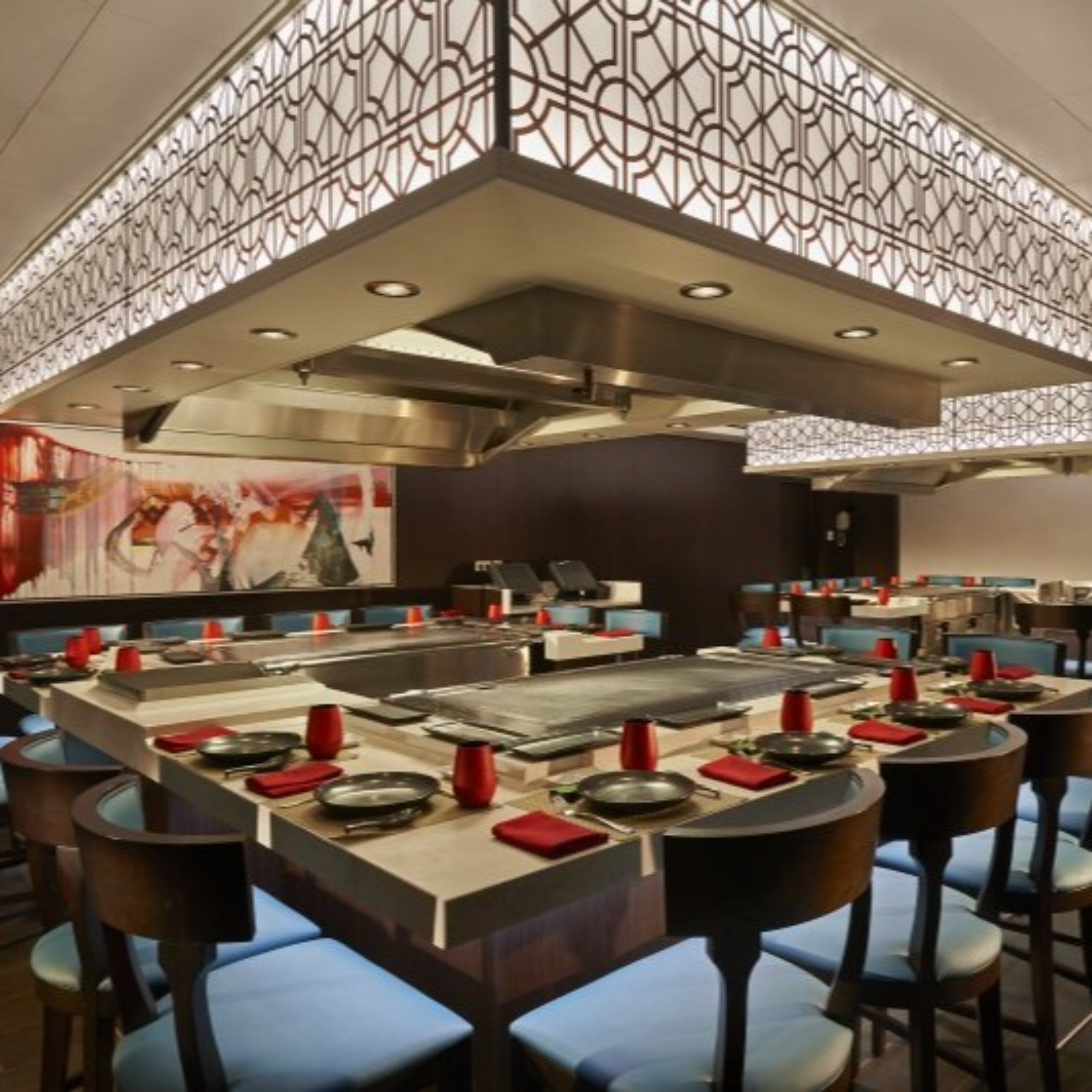 Hibachi Seating