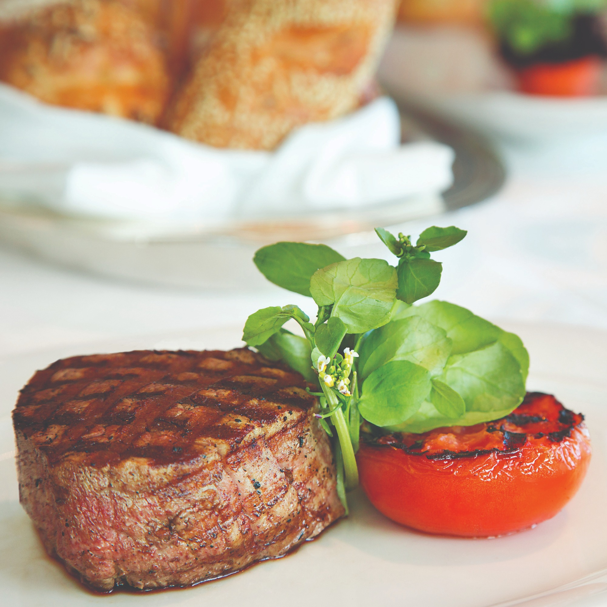 Steak and Tomatoes