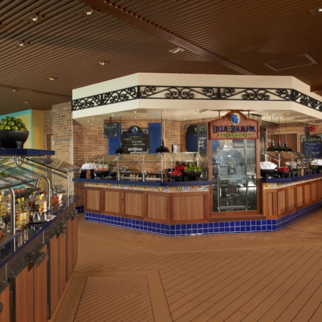 Salsa bar and cantina front