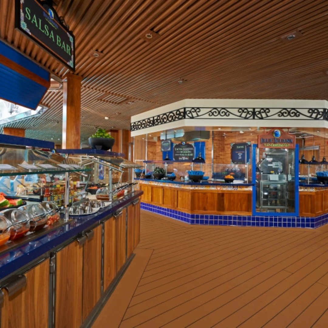 Salsa bar and cantina