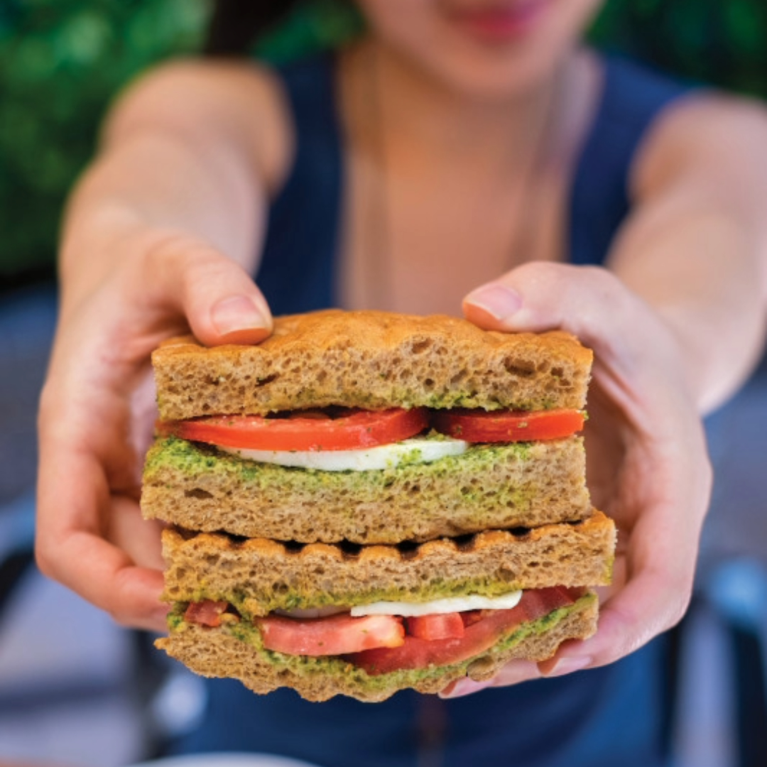 one sandwich