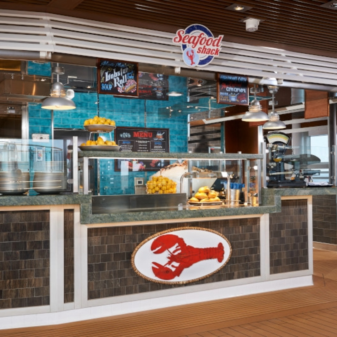 Restaurant counter